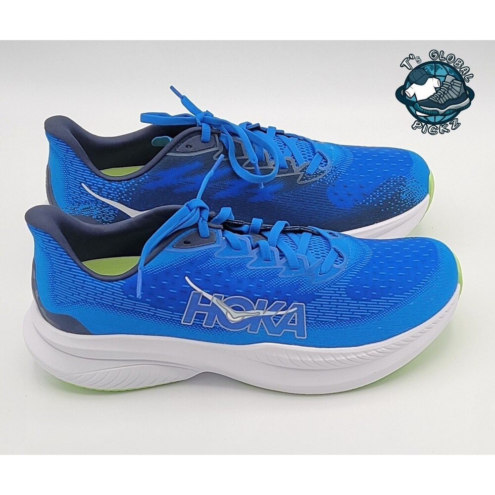 Hoka One One Mach 6 Running Shoes 1147790 Men’s Size 11.5 D Electric Cobalt Blue - Picture 4 of 11